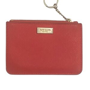 Kate Spade Red Card Holder/Key Chain